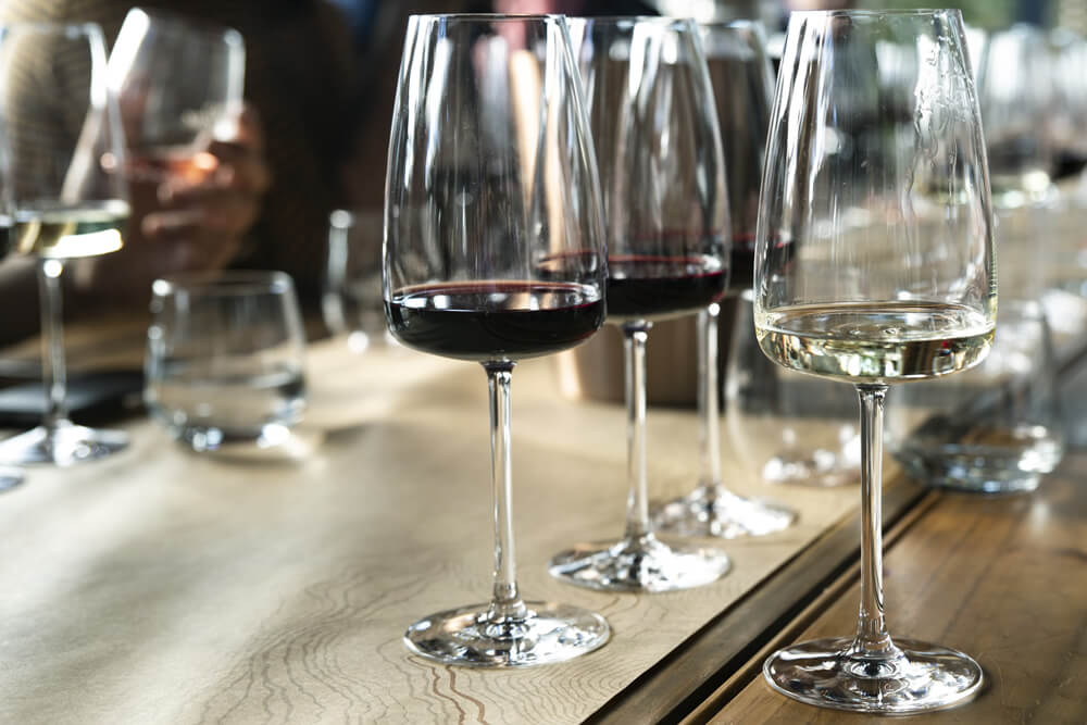 Wine glasses