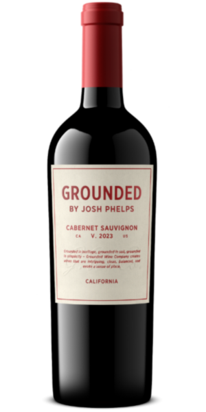 Grounded "By Josh Phelps" Cabernet Sauvignon 2023 750 ml