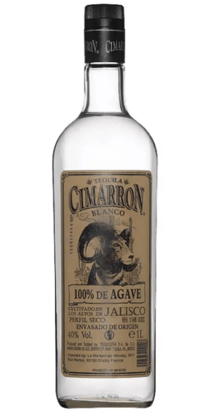 Cimarron Blanco tequila Jalesco