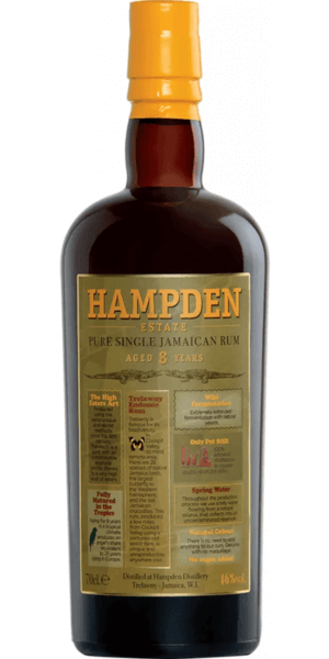 Hampden 8 Year aged Rum