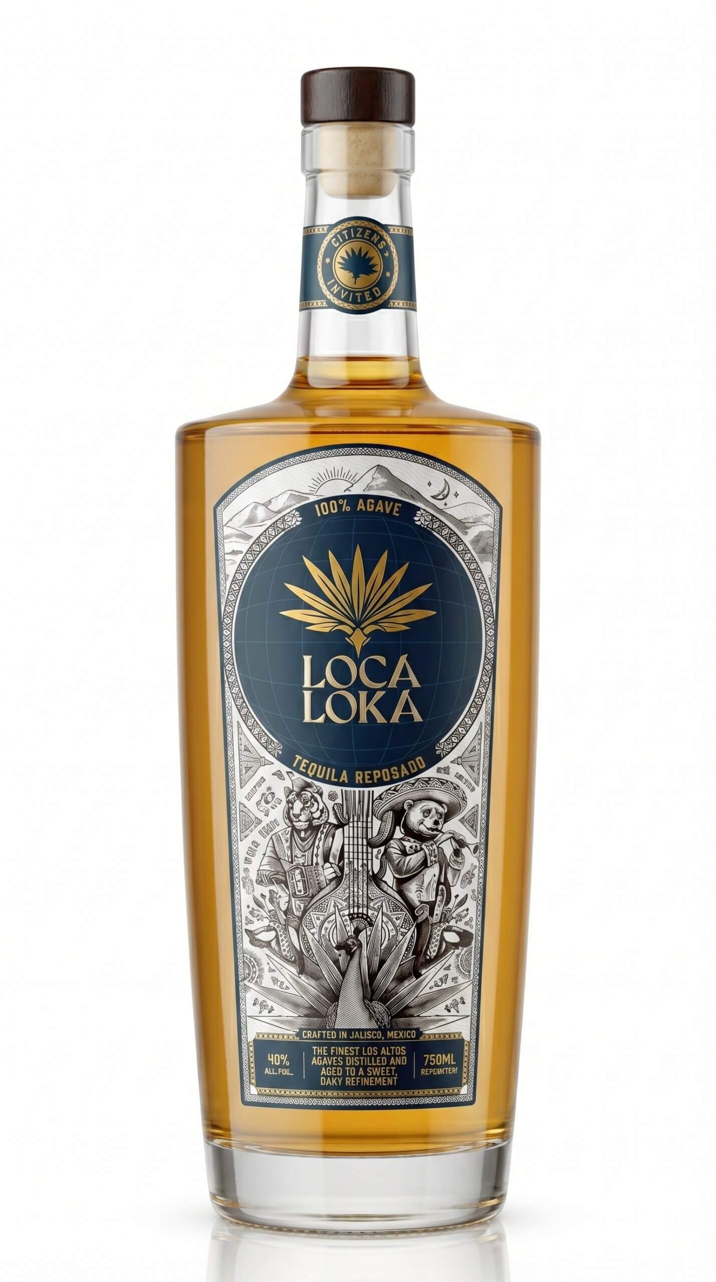 Loca Loka Tequila Reposado 750 ml